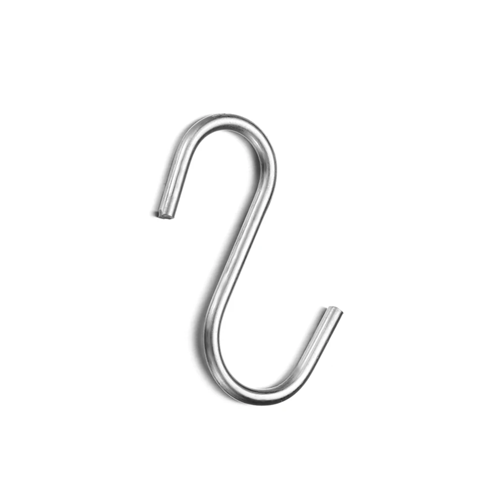 5/10/20 шт. s образной Нержавеющая сталь стеллаж для хранения с крючком вешалка