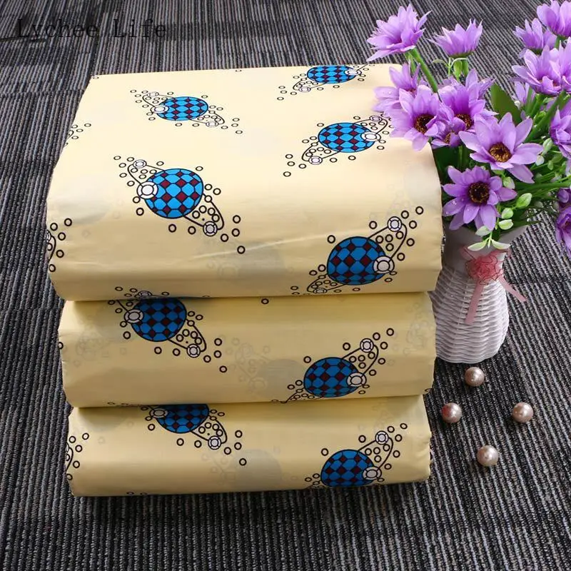 Lychee Life 1Yard Ankara African Batik Fabric Real Wax Flower Printed Cotton For Party Dress Making Diy Sewing Materials | Дом и сад