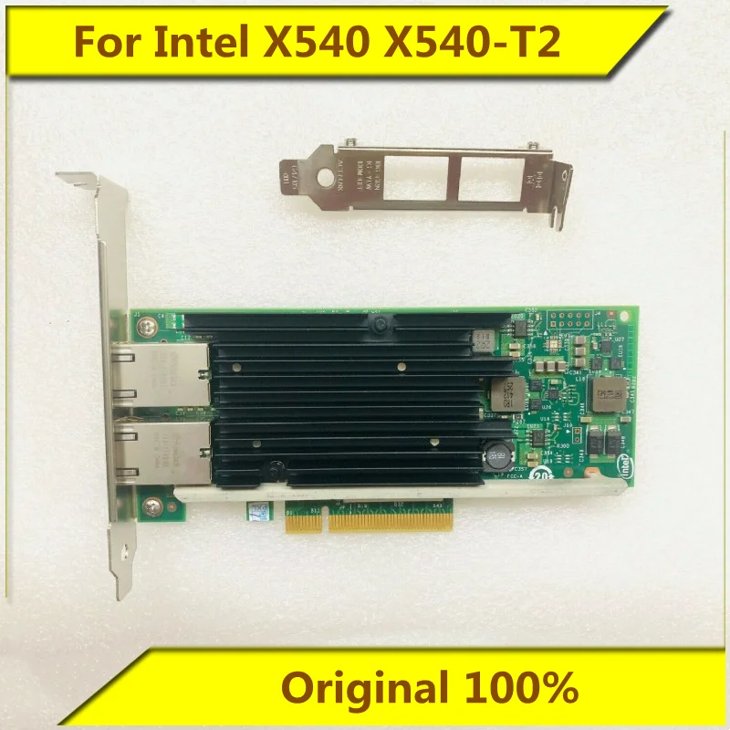 

X540-T2 Original Intel 10 Gigabit Ethernet NIC Dual-port electrical 10 Gigabit NIC для Intel X540