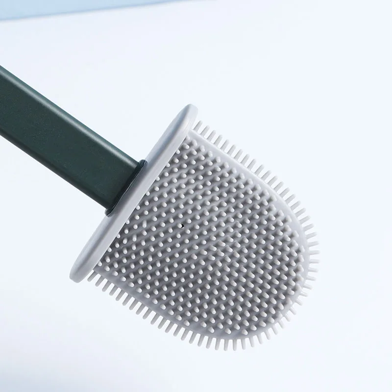 

1Pc Toilet Brush With Toilet Brush Holder Creative Long Handle Wall-mounted Brushes For Toilet Floor Bathroom Cleaning Tool