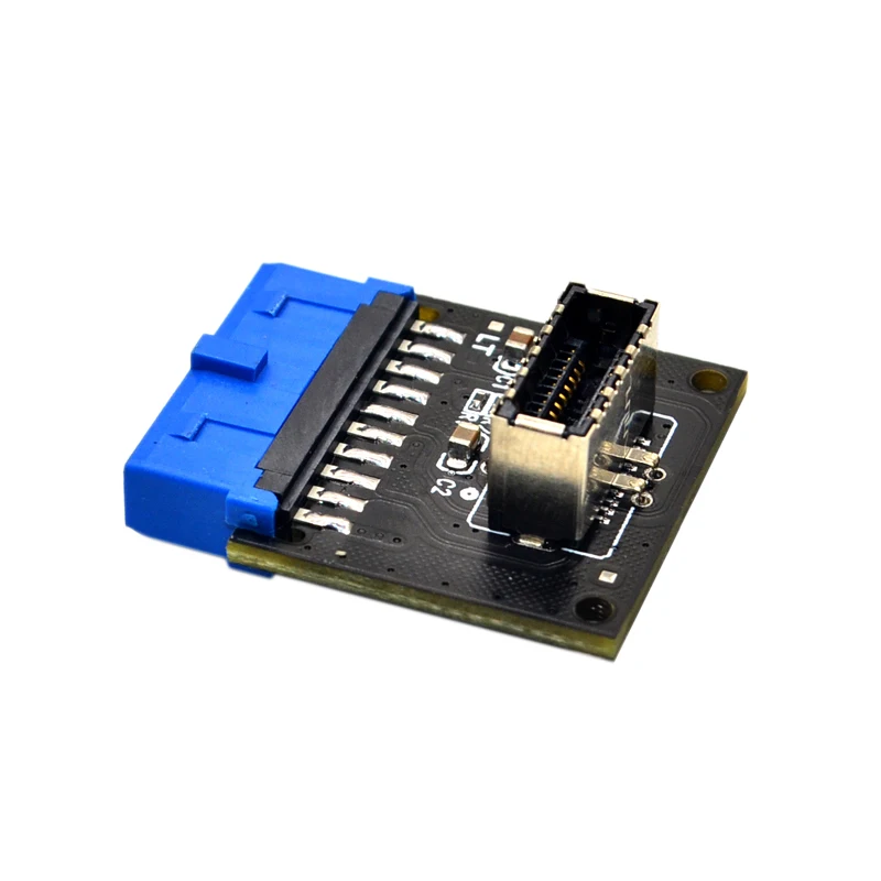 Компьютерные разъемы USB 3 1 Передняя панель PC гнездо к 0 20pin Заголовок удлинитель