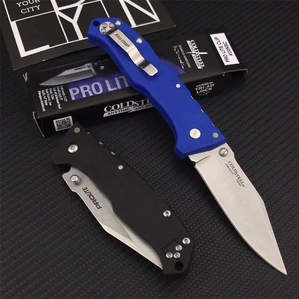 Складной нож из холодной стали 3 дюйма 4116 немецкое стальное лезвие военный