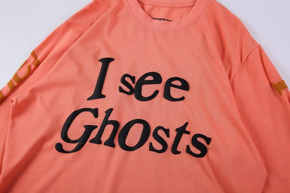 19SS CPFM.XYZ W.W.C.D футболка s для мужчин и женщин с длинными рукавами i see ghosts Топ
