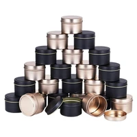24 pack candle tin cans with lids 4 oz metal candle jars for diy candle making arts crafts party favors and gifts
