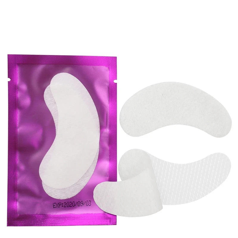 Популярные накладки под глаза наклейки для наращивания ресниц 100 пар бумажные