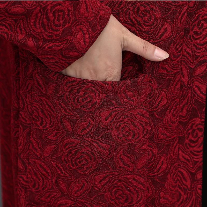 

Winter Autumn Long Female Cardigans long Sleeve Casual Knitted Poncho Sweaters Oversized Long Cardigans Korean Coat Female