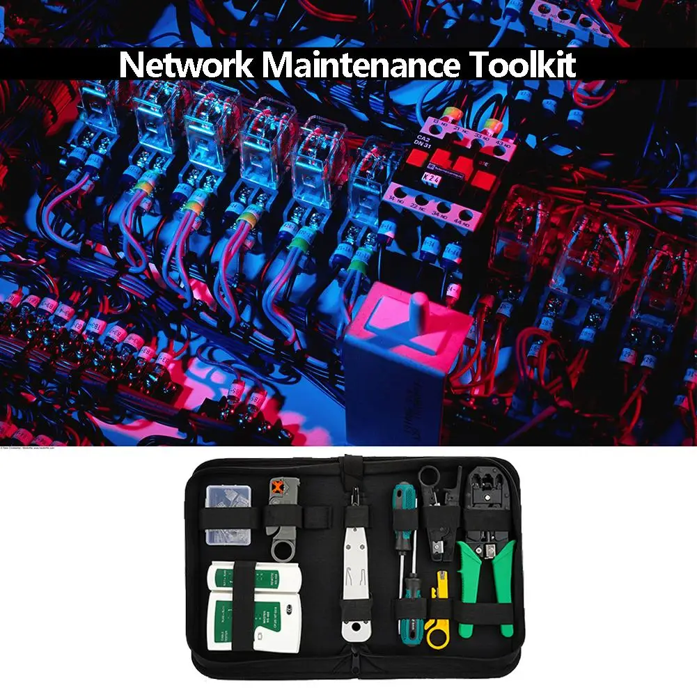 10/12 шт./компл. RJ22 разъемы Кабельный тестер Портативный локальной сети Набор