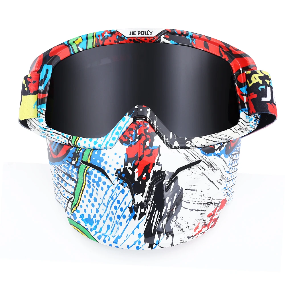 FJ035B-Z-A03 Спортивный футляр для солнцезащитных очков лыжные спортивные очки для снегоходов мужские и женские снежные стеклянные снегоходы bord лыжные сноубордские линзы маска для катания на лыжах - Цвет: FJ035B-Z-A03