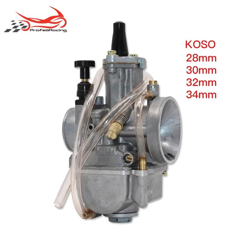 

Universal 2T 4TCarburetor Koso OKO Motorcycle Carburador PWK 21 24 26 28 30 32 34mm With Power Jet For Racing Moto