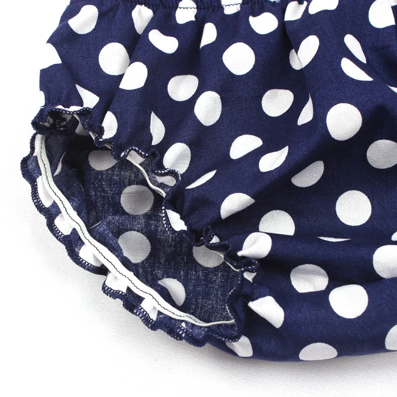 Шаровары для новорожденных мальчиков и девочек летние шорты в горошек младенцев