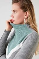trendyol colorblock knitwear sweater twoaw20kz0492