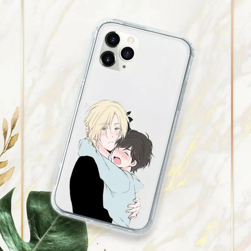 

Anime Banana Fish Phone Case Transparent Clear for iPhone 11 12 mini pro XS MAX 7 8 6 6S Plus X 5S SE 2020 XR