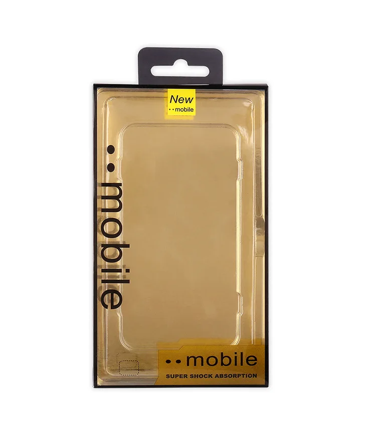 100 шт Универсальная ПВХ коробка упаковка для мобильного телефона чехол с