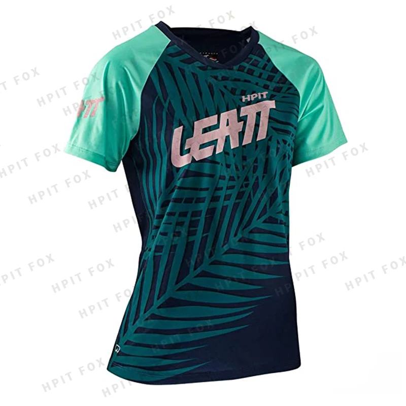 

Motorcycle Mountain Bike Team Downhill Jersey MTB Offroad DH MX Bicycle Locomotive Shirt Cross Country Racing Hpit Leatt