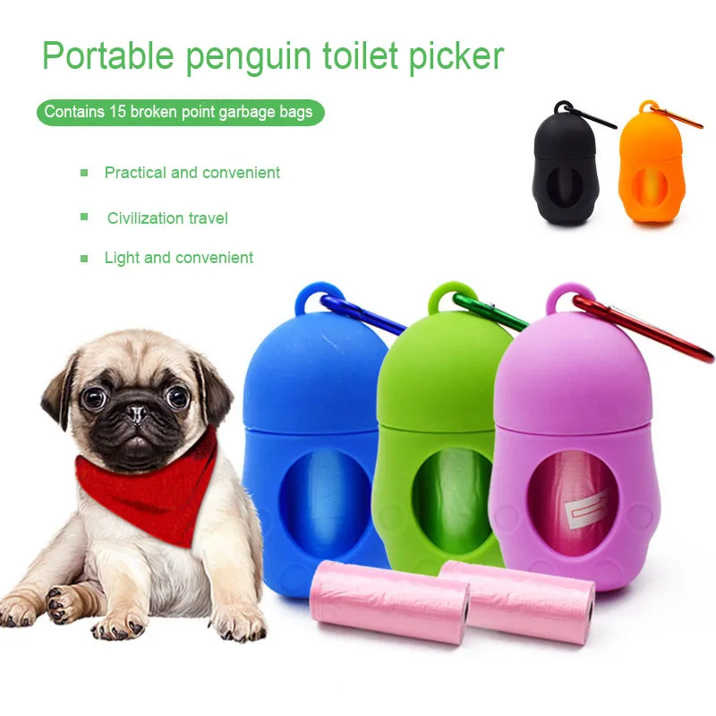 Туалет для собак одноразовый мешок дерьмо кронштейн Пингвин - Цена: 186.53