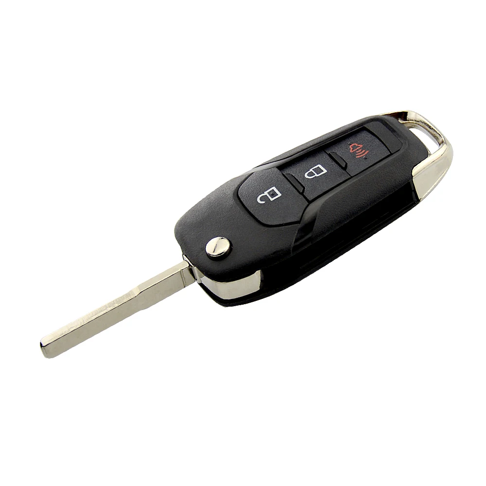 Okeytech Flip 2/3/4 Button For Ford Focus Fusion Mk2 Mk7 Ranger Explorer Edge 2013-2015 Remote Smart Control Car Key Shell Case |