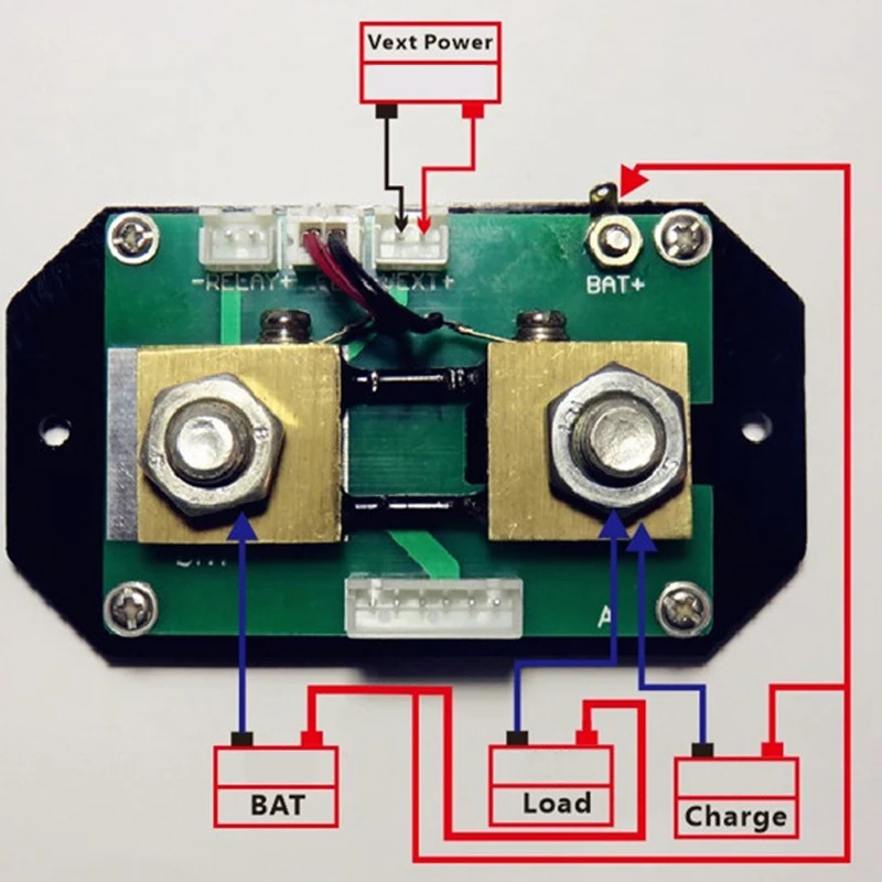 

DC 120V LCD Combo Meter Voltage Current KWh Watt Meter 12V 24V 48V 96V Battery Capacity Power Monitoring