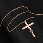 Женское Ожерелье-крест с именем на День Матери