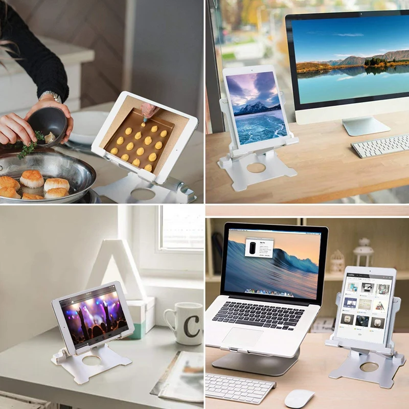 

Adjustable 15Inch Aluminum Tablet Stand for Apple iPad Bracket Senior Metal Support for Iphone /Samsung/Laptop Stand Tablet Stan