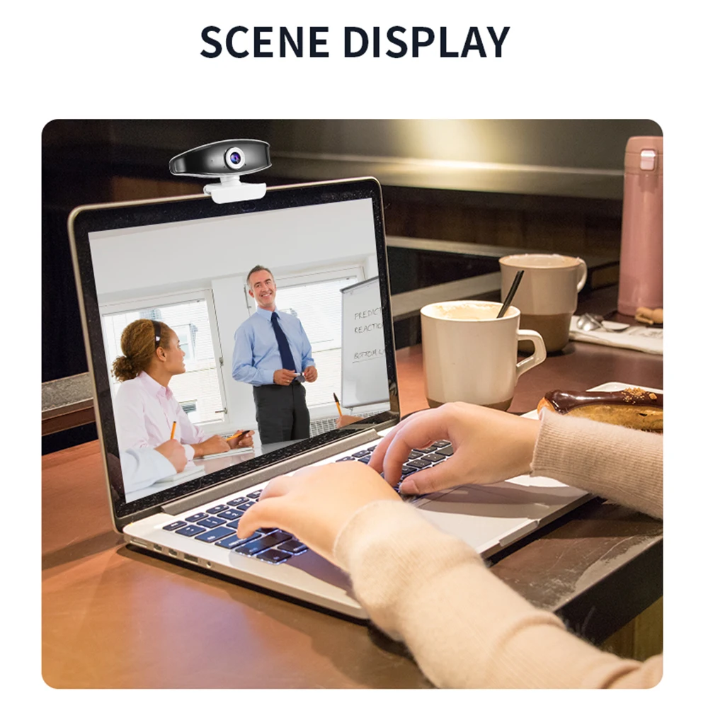 

Webcam 1080P HD Camera With Built-in Omnidirectional Microphone Plug and Play Computer Camera for PC Online Class Live Broadcast
