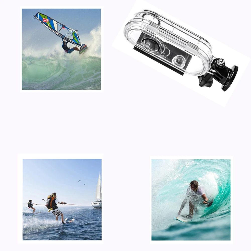 Водонепроницаемый Прозрачный чехол защитный футляр для дайвинга спортивной