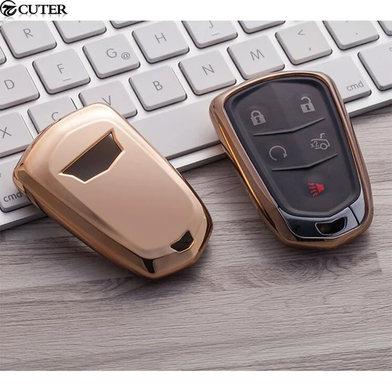 Лидер продаж чехол для автомобильного ключа из ТПУ Cadillac Ats Xts Ct6 Xt5 Srx | Автомобили и