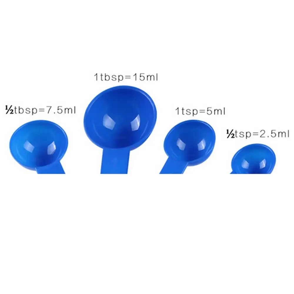7 шт мерные чашки кофе и набор ложек Пластик Еда метрические ложки Портативный