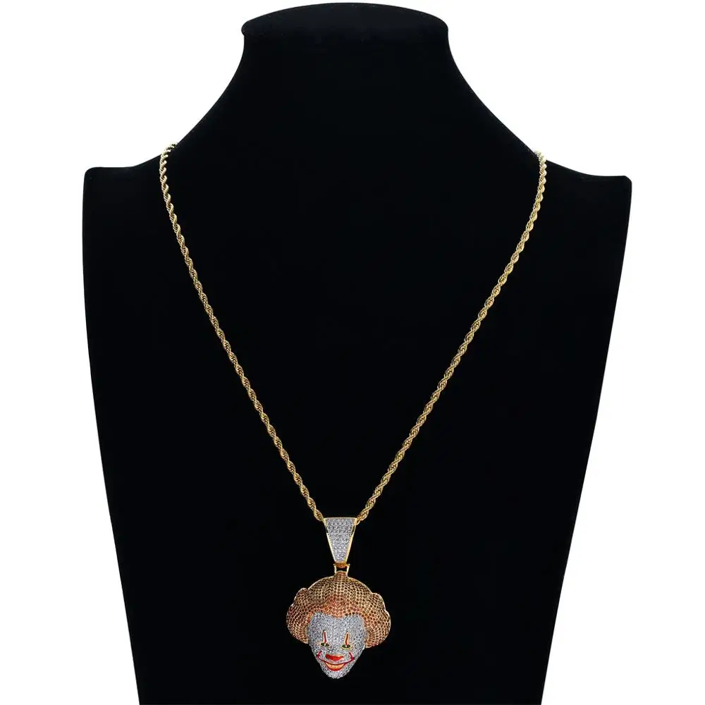 Ювелирные изделия в стиле хип-хоп косплей Классический Латунный кулон виде