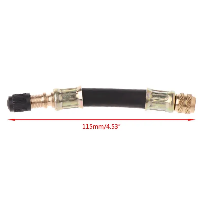 Bicycle Valve Extender Tire Parts MTB Bike 10cm Rubber Copper For Schrader | Спорт и развлечения