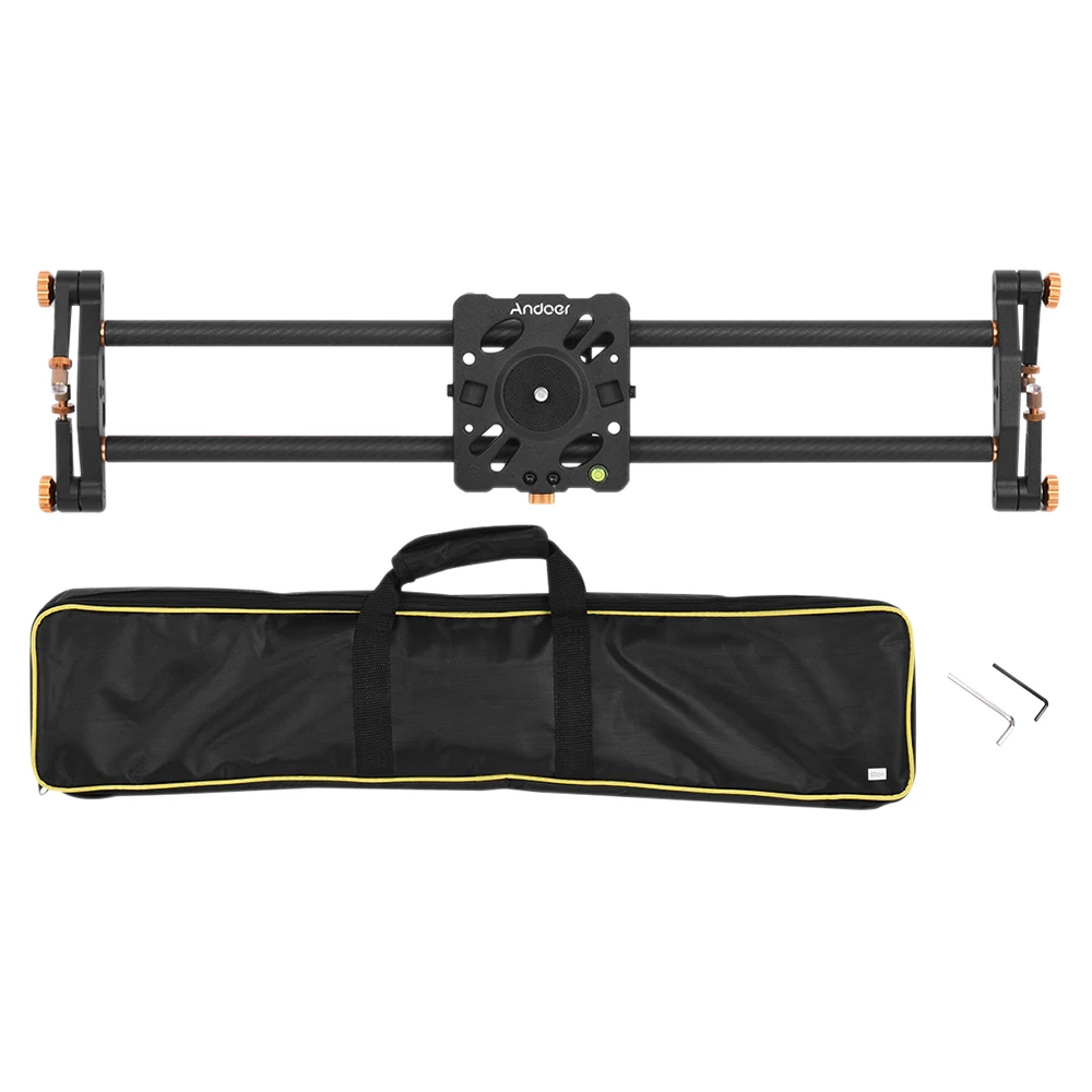 Дорожка слайдер Andoer 60 см из углеродного волокна система стабилизации для