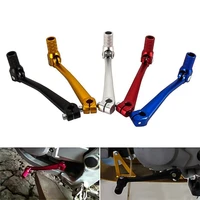 motorcycle foldable gear shifter lever cnc aluminum motorbike folding lever for atv dirt bike motocross accessories