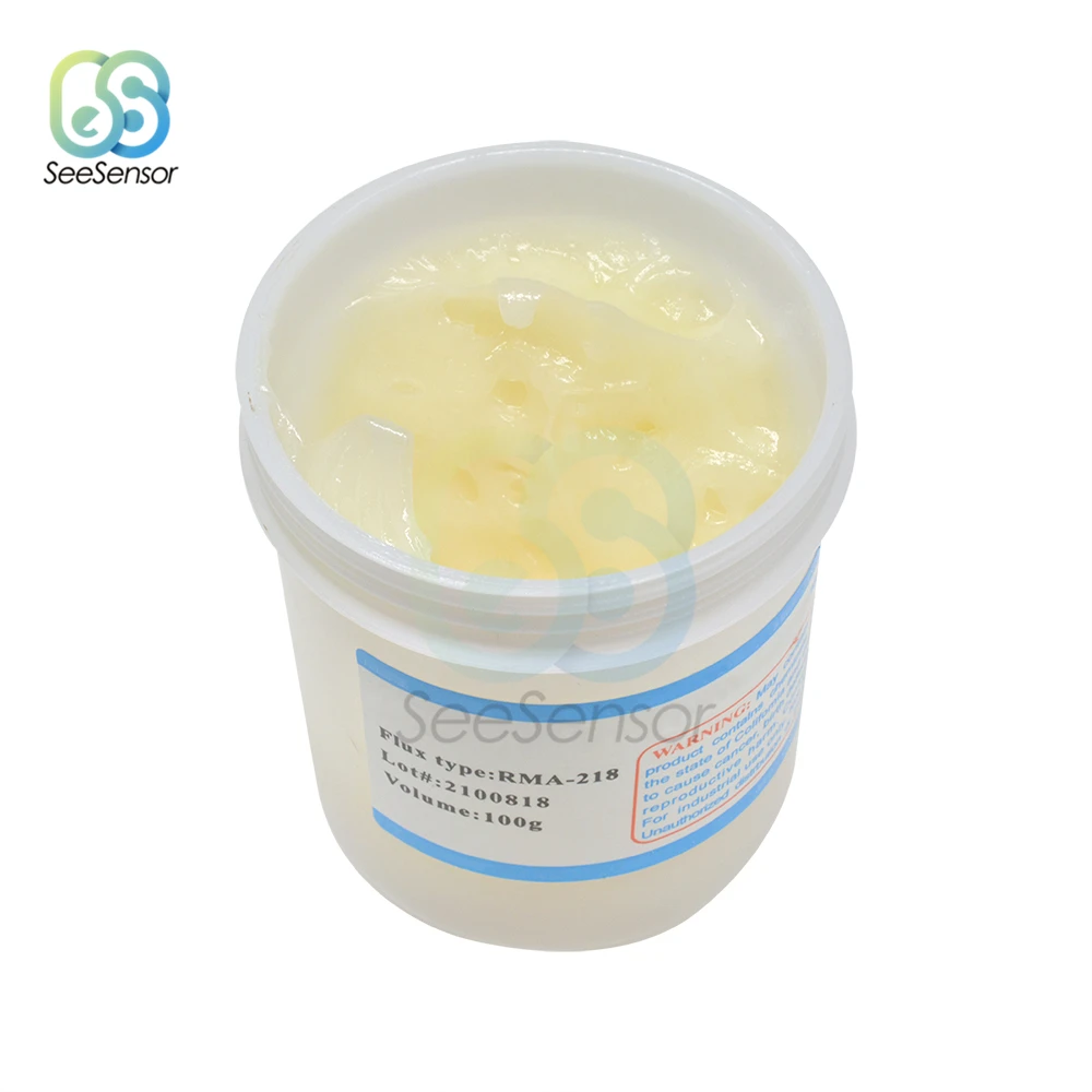 RMA-218 NC-559-ASM BGA пастообразный припой 100 г бессвинцовый для SMT реболлинговая пайка сварочная ремонтная паста