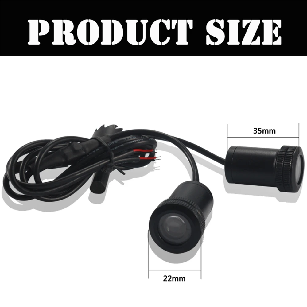 Автомобильные приветственные светильники с проекцией логотипа на LED-лазерах четвертого поколения "Генерал".