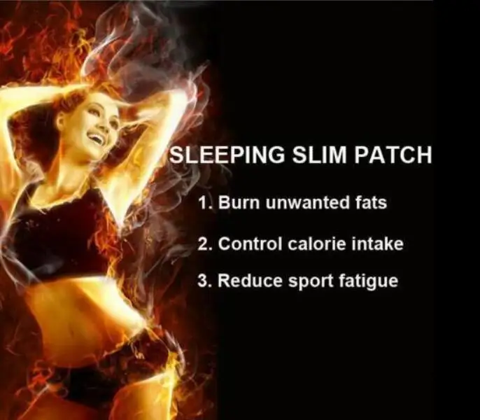 100 шт Новое поступление тонкий патч Экстра сильная потеря веса для похудения