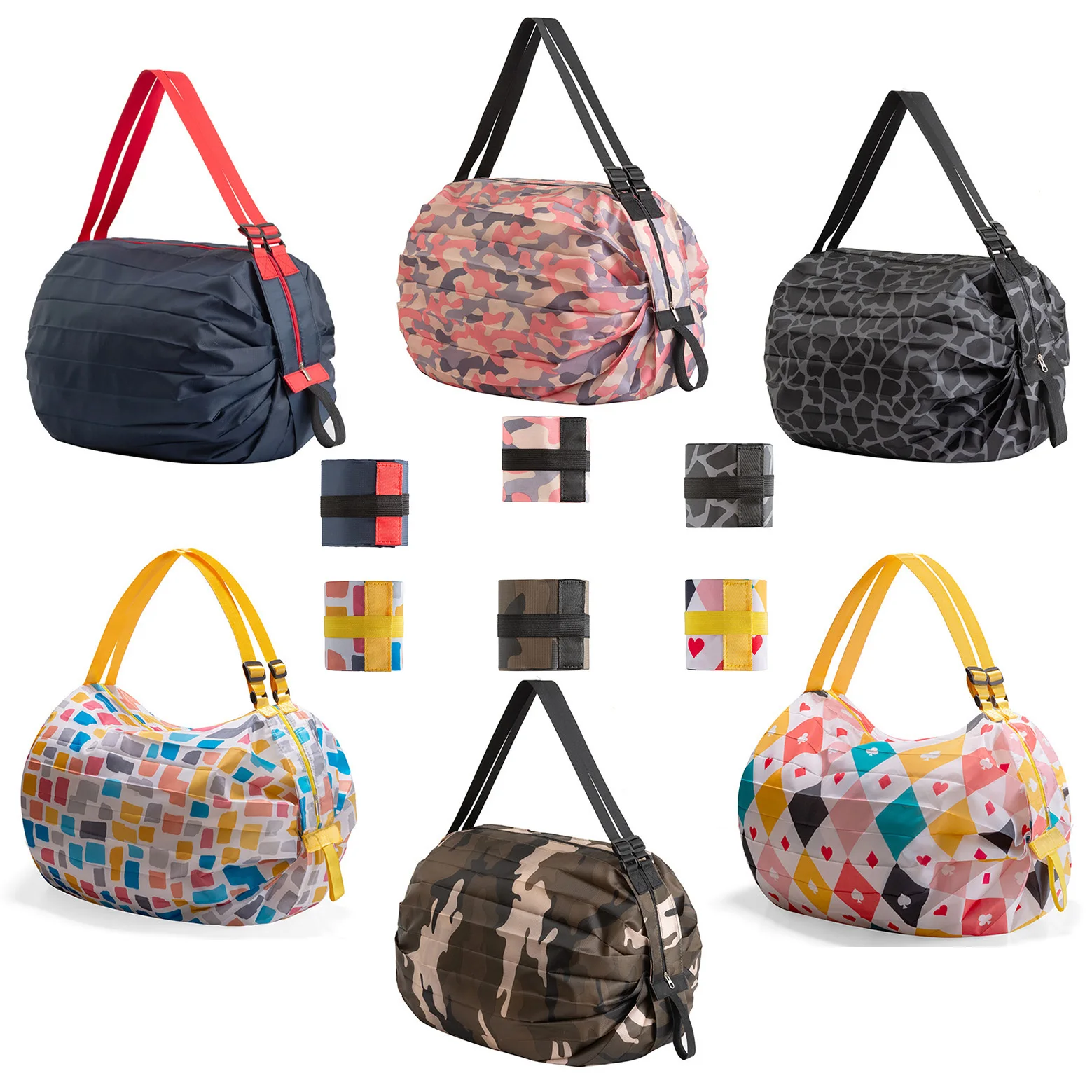 Складная портативная сумка Vogue экологически чистая многоразовая