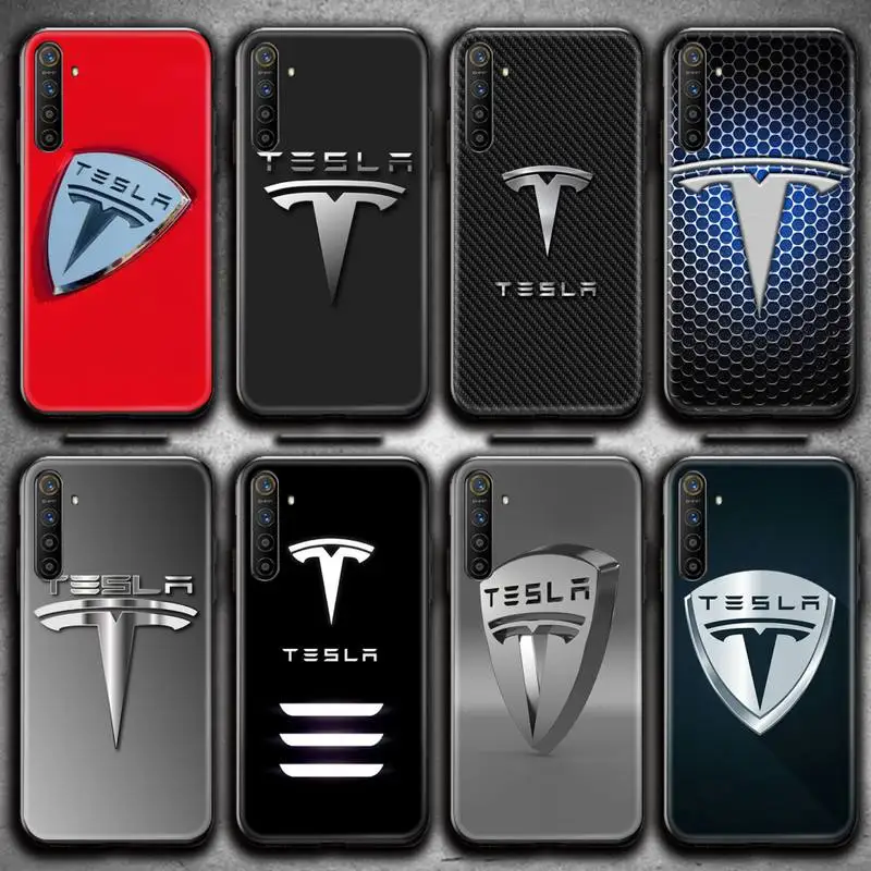 

Super Electric Car Tesla Phone Case For OPPO Realme 6 Pro Realme C3 5 Pro C2 RENO2-Z A11X