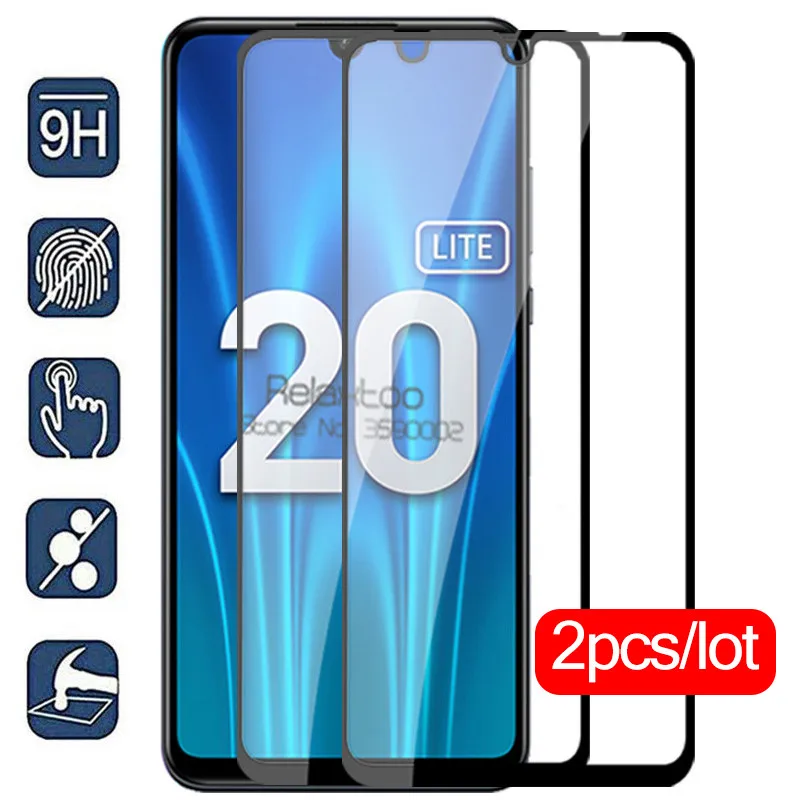 

2pcs protective glass on honor 20 lite light 6.15"screen protector For huawei honor 20s honor20 pro 20pro 20lite Cover Glas Film