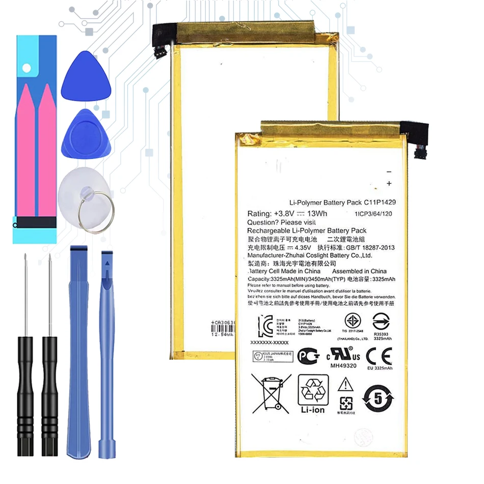 

C11p1429 3450mAh Tablet Battery For ASUS ZENPAD C 7.0 C7.0 Z170MG Z710CG Z710C P01Z P01Y