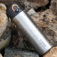 480ml thermos cup titanium vacuum flask thermo bottle insulated large capacity portable outdoor camping drinking tool