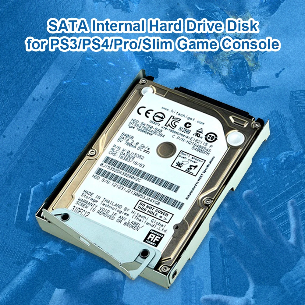 High Speed 300M/s SATA Interface Internal Hard Drive Disk for Sony PS3/PS4/Pro/Slim Game Console Random Color on The Back | Электроника