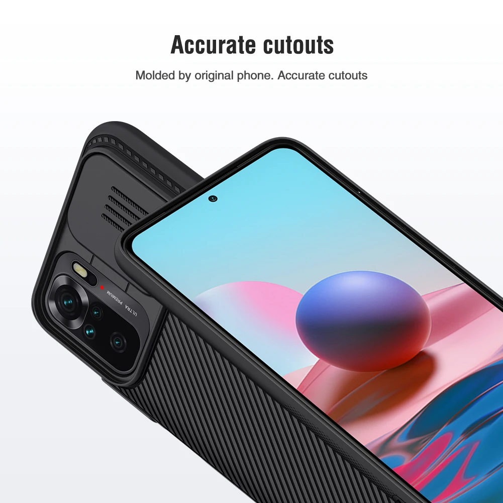 For Xiaomi Redmi Note 12 Pro Case For Redmi Note 10 Pro Case NILLKIN CamShield Camera Case For Redmi Note 11 Pro