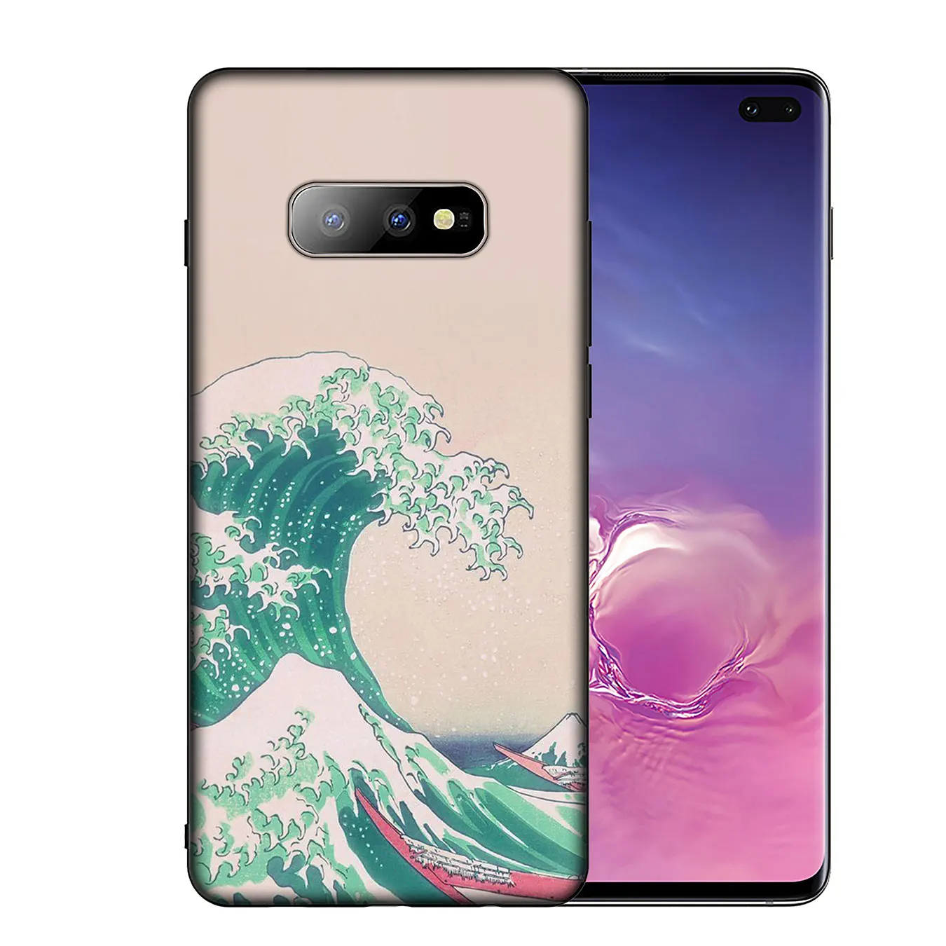 Мягкий чехол для телефона IYICAO The Great Wave off Kanagawa Samsung Galaxy S20 Ultra S10 Lite S9 S8 Plus S6 S7 Edge S10e |