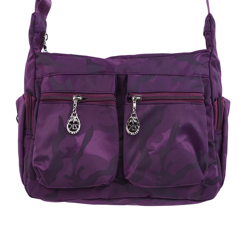 

Washed Oxford Womes Bag High Capacity Mummy Bag High Quality Travel Shoulder Tote Multi-pocket Shoulder Crossbody Canvas Bag