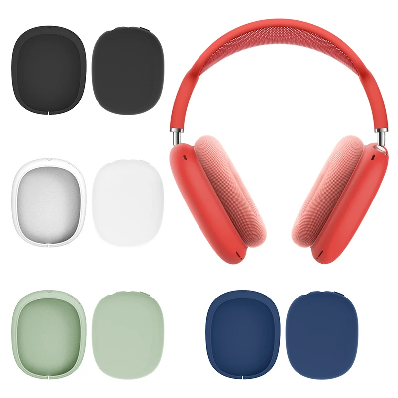 

Soft Cover Silicone For Apple Airpods Max Wireless Earphone Case Air Pods Accessories For Apple Airpods Max