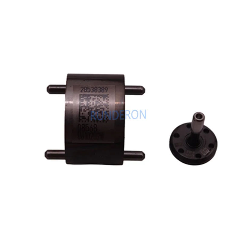 

4 Pieces Original 621C Control Valve 28538389 CR Common Rail Injector Spare Parts Black Coating