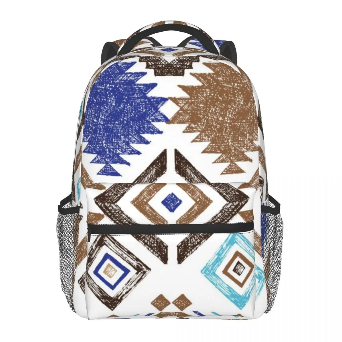 

Women Backpack Casual Travel Bag Hand Drawn Tribal Pattern School Bag Fashion Shoulder Bag For Teenage Girl Bagpack