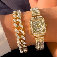 bling luxury crystal ladies watches bracelet gold silver elegant full rhinestone women wrist watch fashion relogio feminino gift