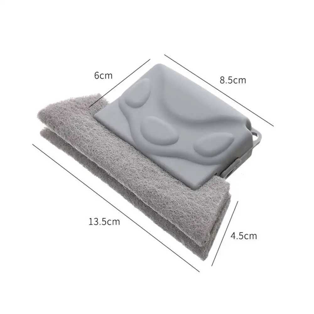 

5 Pcs/Set Window Groove Cleaning Cloth Cleaning Brush Windows Slot Cleaner Brush Kitchen Slot Clean Tool Household Supplies