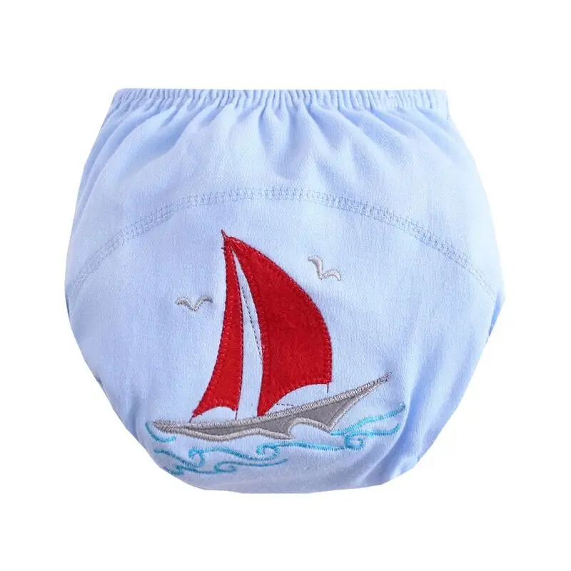 4 шт. Детские многоразовые подгузники из хлопка|Детские подгузники| |