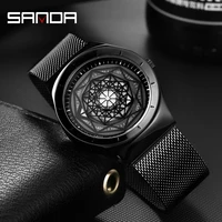 black wrist watch men watches business fashion new wristwatch stainless steel male quartz watch for men clock hour with calendar
